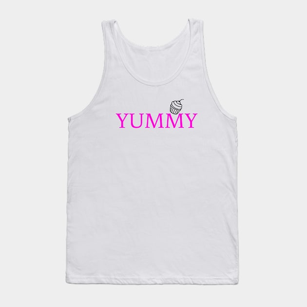Yummy t-shirt Tank Top by SunArt-shop